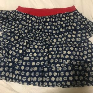 18/20 red white and blue skirt